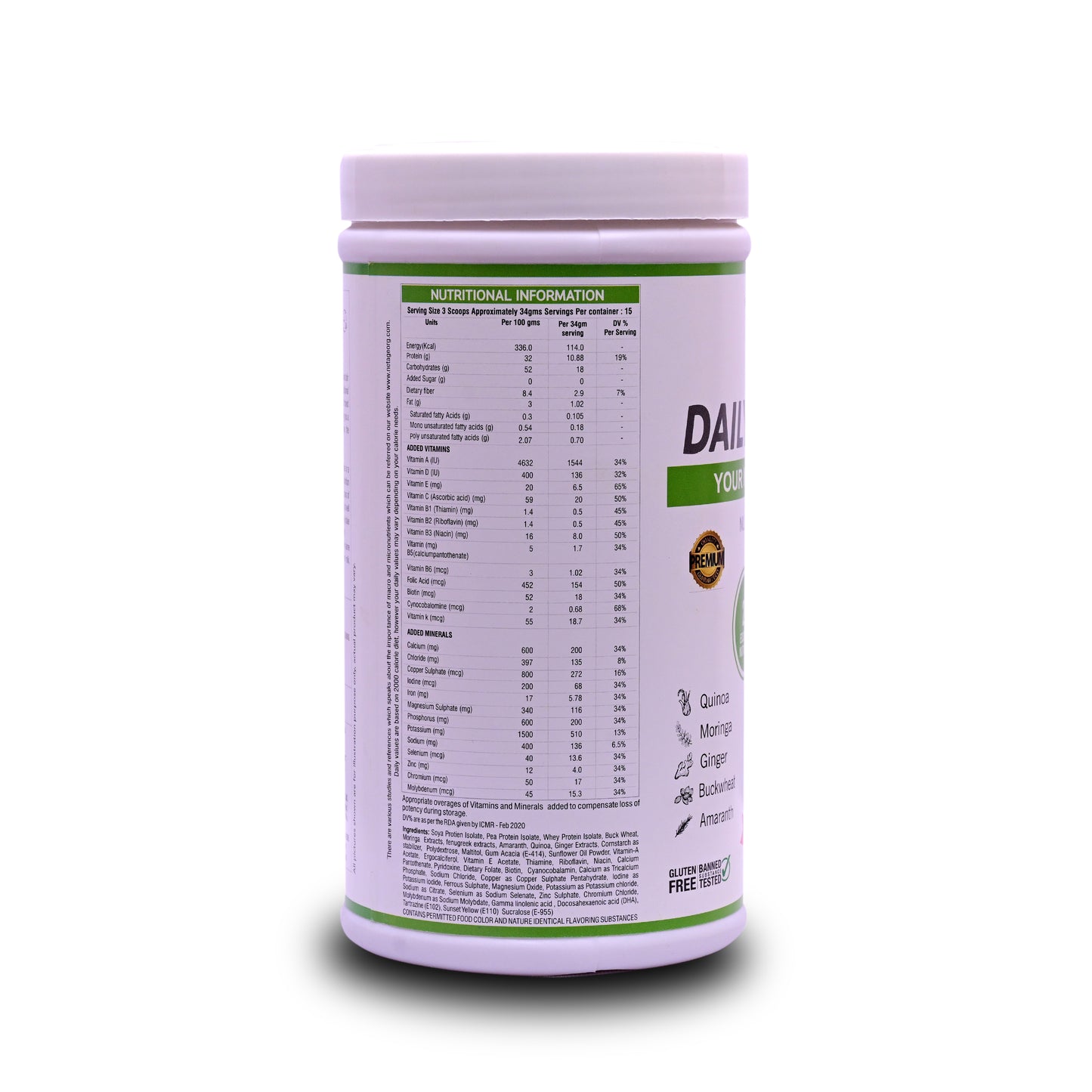 DAILY NUTRITION MANGO.