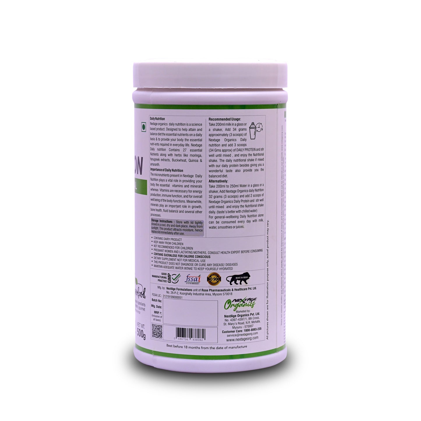 DAILY NUTRITION MANGO.