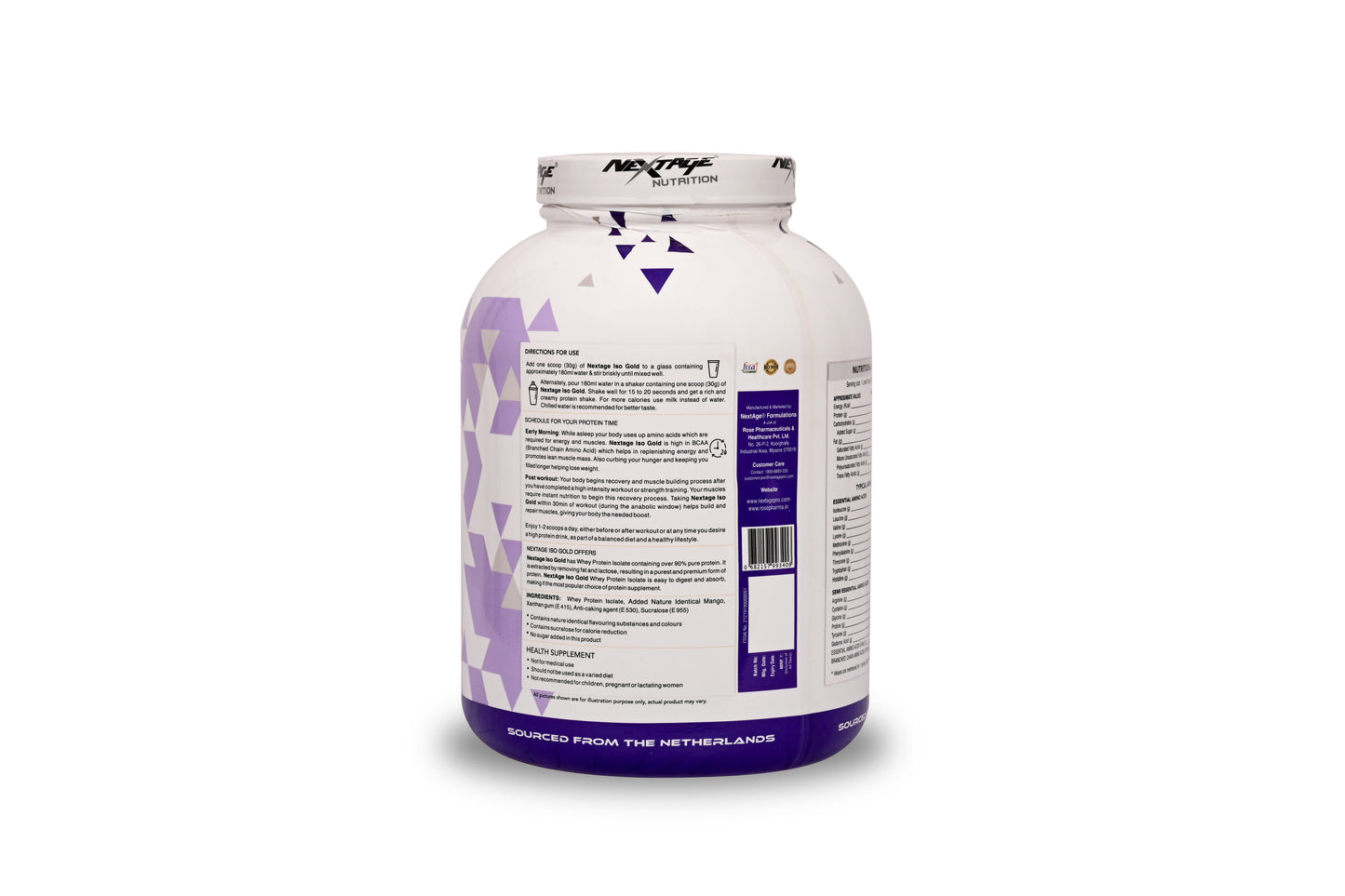 1. WHEY ISO GOLD MANGO.