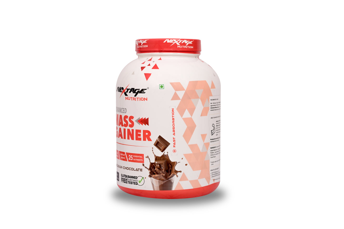 5.MASS GAINER BELGIUN CHOCOLATE(3kg)