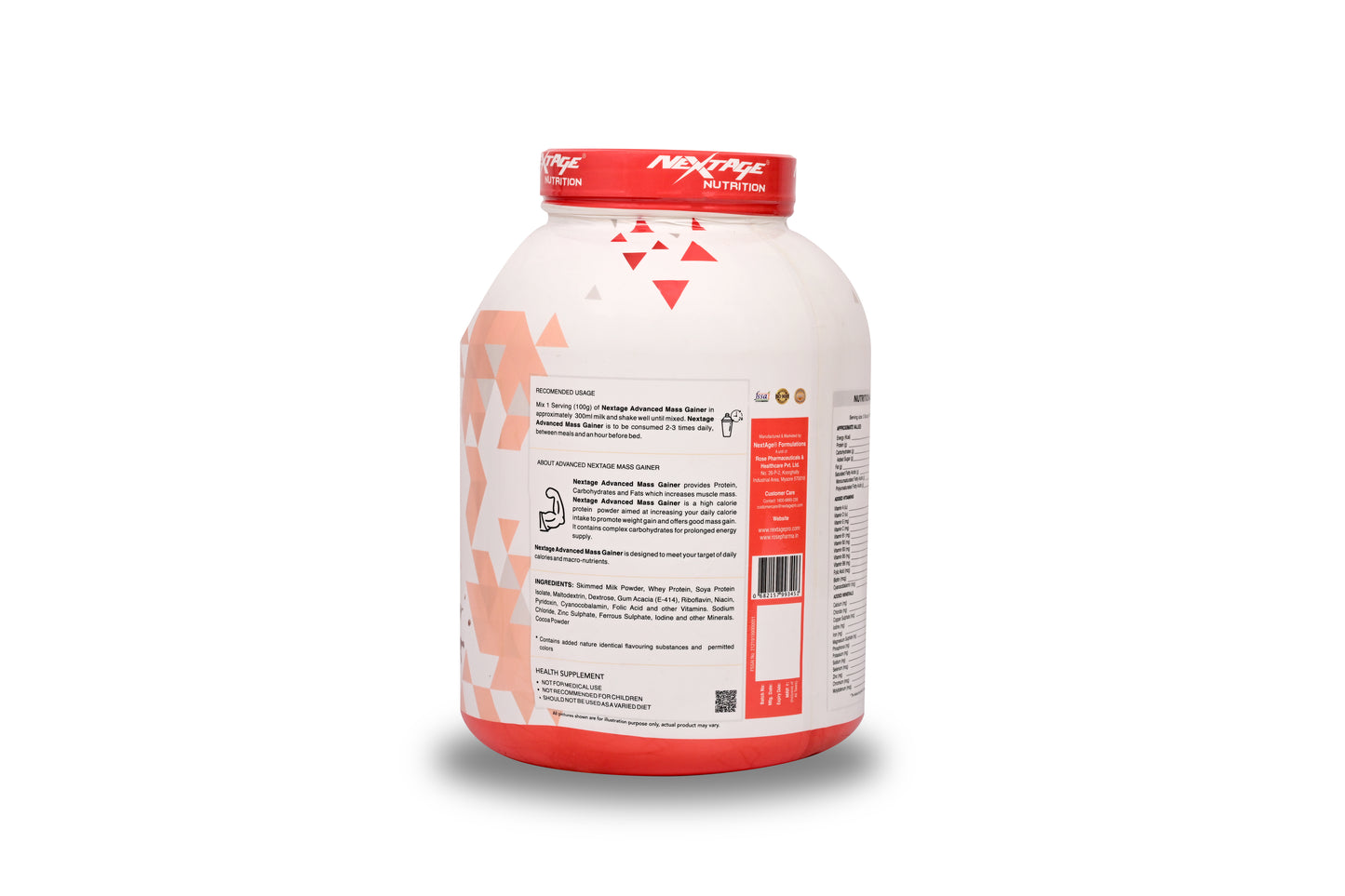 5.MASS GAINER BELGIUN CHOCOLATE(3kg)