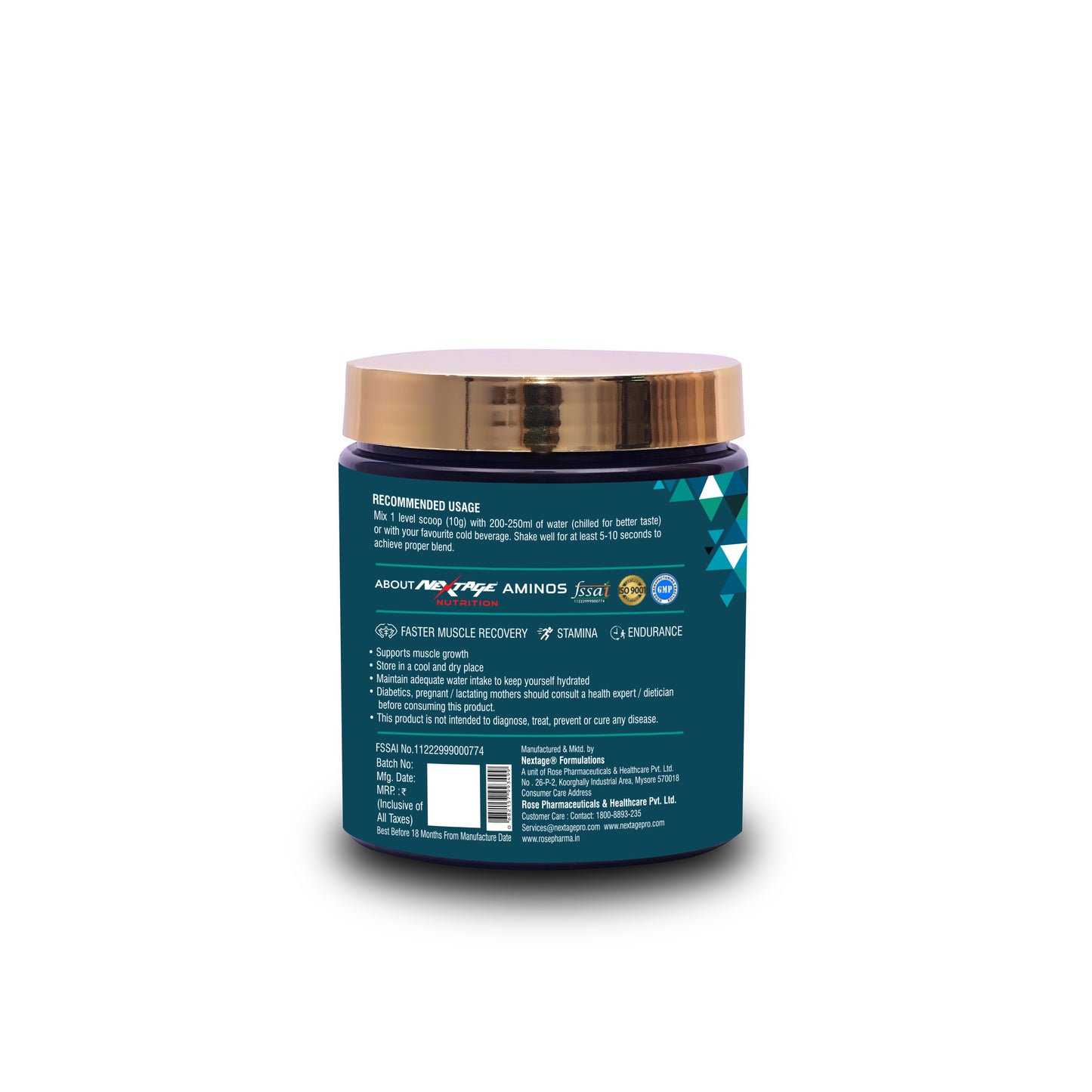 8.Nextage Nutrition Aminos.