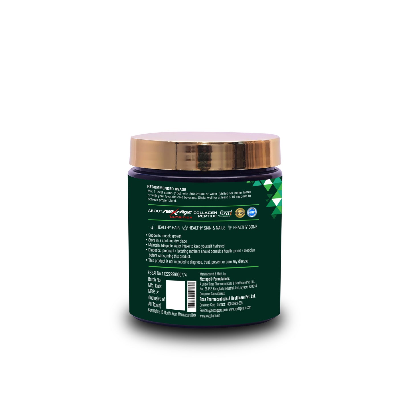 9.Nextage Nutrition Collagen Peptide.