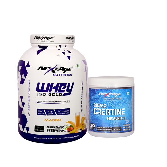 ISO GOLD MANGO(2KG)AND CREATINE(500g)
