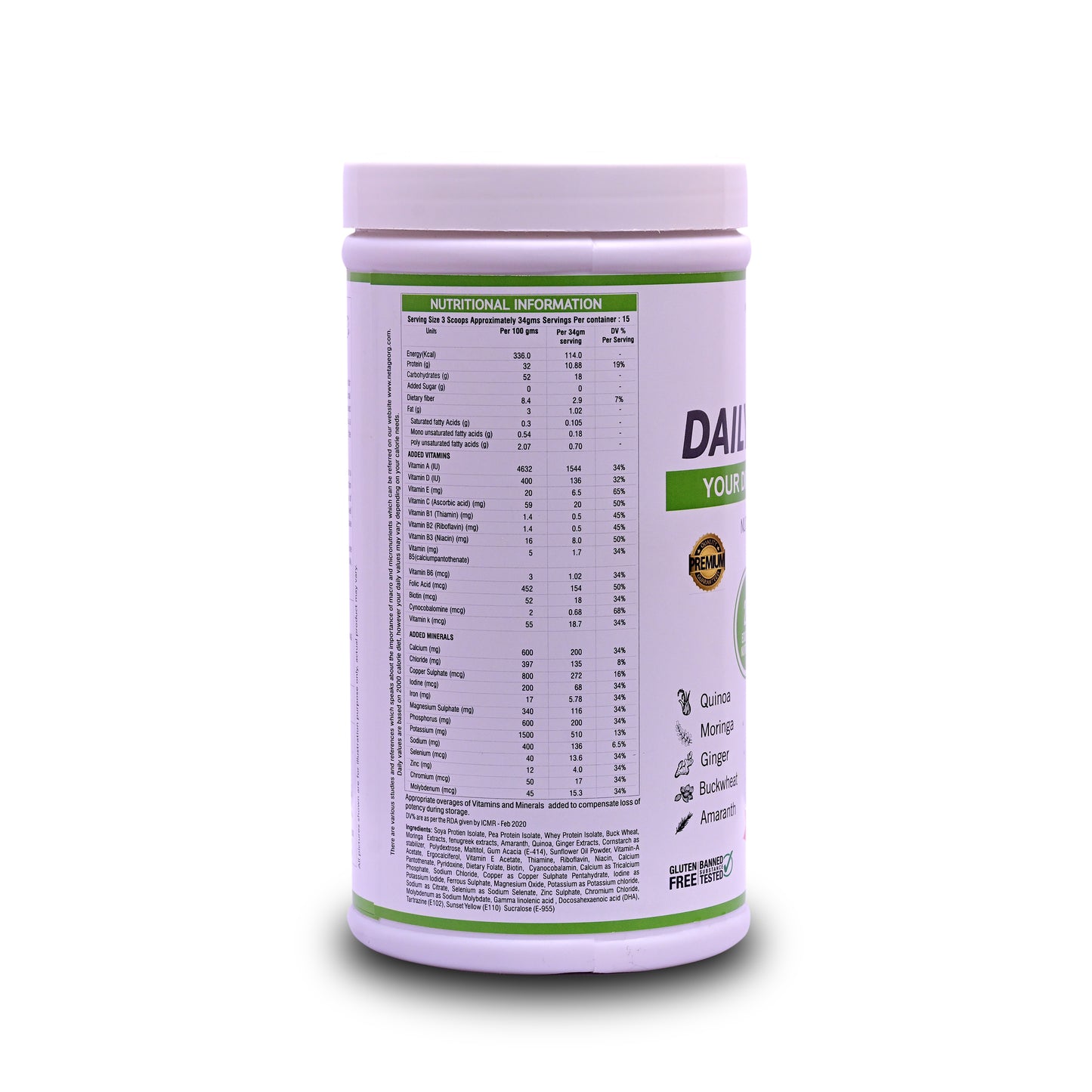 DAILY NUTRITION FOR DIABETES