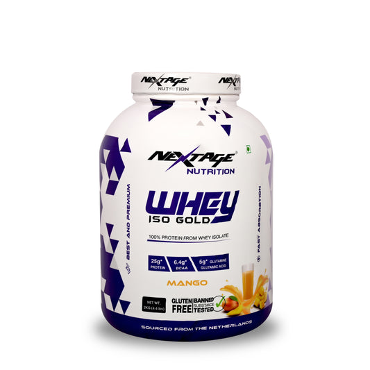 1. WHEY ISO GOLD MANGO.
