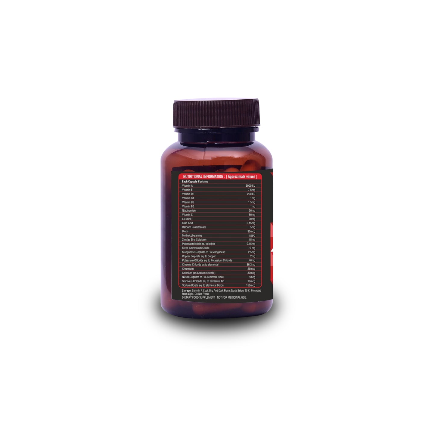 Nextage Nutrition Multivitamin Capsules for Energy, Immunity & Stamina – 60 Capsules